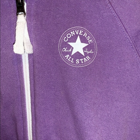 Purple converse jacket - Picture 2 of 3